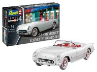 1:24 1953 Chevrolet Corvette Roadster Gift Set Revell Model Kit: 67718