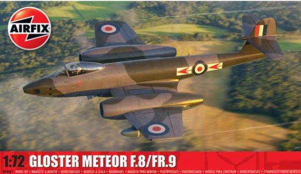 1:72 Gloster Meteor F.8?FR.9 Airfix Model Kit: A04067 - Image 1