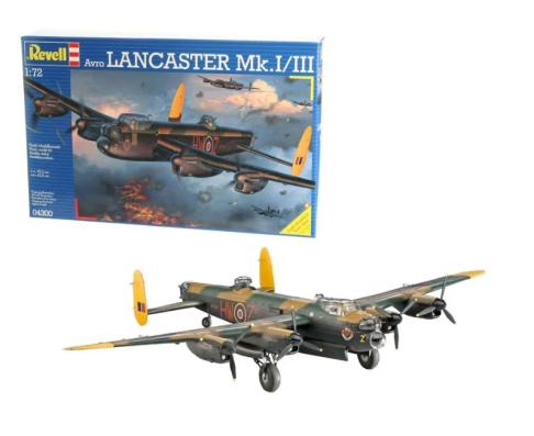 1:72 Avro Lancaster MK.I/III Revell Model Kit: 04300 - Image 1