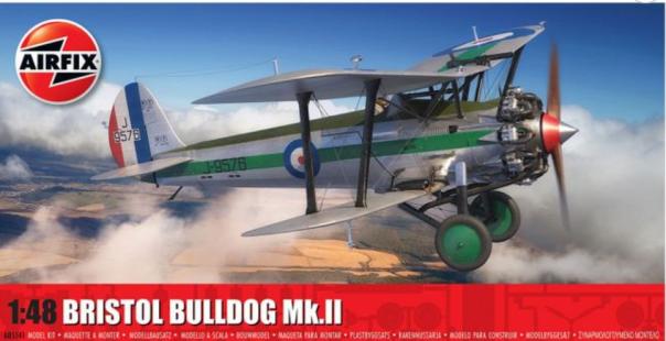 1:48 Bristol Bulldog Mk.II Airfix Model Kit: A05141 - Image 1