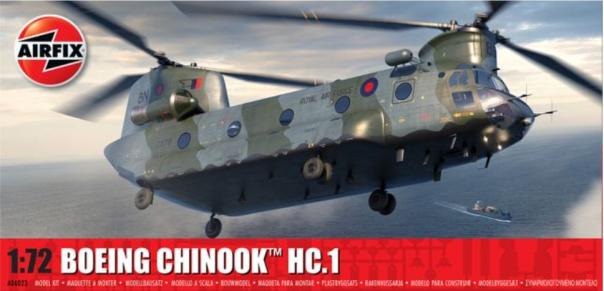 1:72 Boeing Chinok HC.1 Airfix Model Kit: A06023 - Image 1