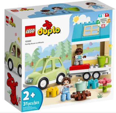 Lego Duplo 10986 - Family House On Wheels - Image 1