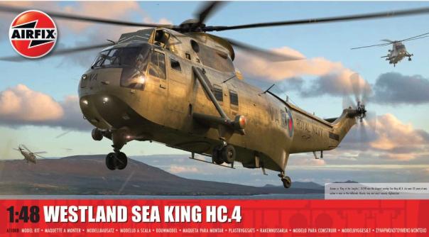 1:48 Westland Sea King HC.4 Airfix Model Kit: A11008 - Image 1