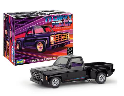 1:24 '77 Chevy Street Pickup Revell Model Kit: 14552 - Image 1