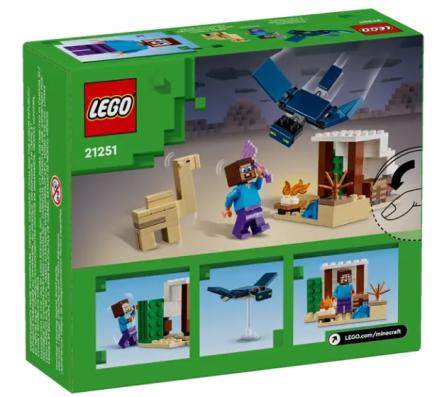 Lego Minecraft 21251 - Steve's Desert Expedition - Image 1