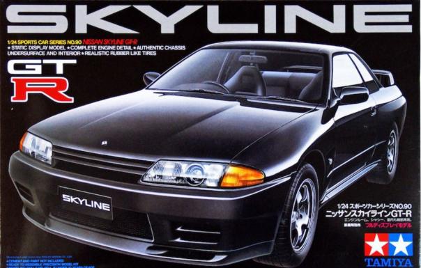 1:24 Nissan Skyline GT-R Tamiya Model Kit: 24090 - Image 1