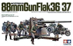 1:35 German 88mm Gun Flak 36/37 Tamiya Model Kit: 35017 - Image 1