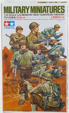 1:35 U.S. Infantry West European Theater Tamiya Model Kit: 35048 - Image 1