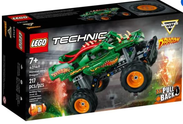 Lego Technic 42149 - Monster Jam Dragon - Image 1