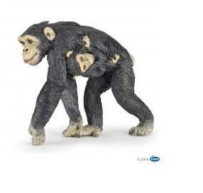 Chimpanzee And Baby Papo Figure - 50194 - Image 1