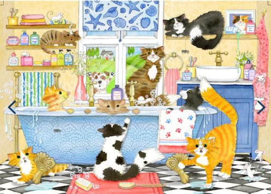 4 x 500 Piece - Catastrophe Cottage Gibsons Jigsaw Puzzle G5062 - Image 5