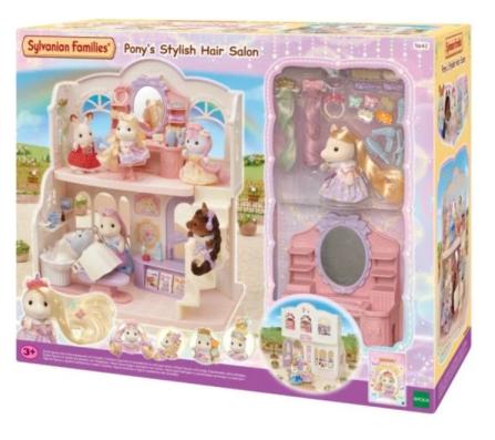 Sylvanian Families Pony's Stylish Hair Salon - 5642 - Image 1