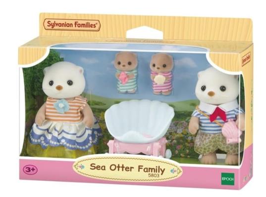 Sylvanian Families Sea Otter Family - 5803 - Image 1