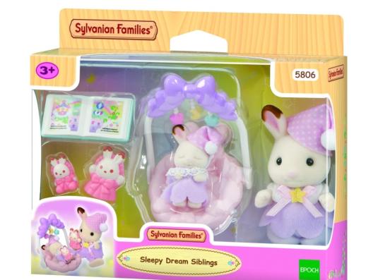 sylvanian families sleepy Dream Siblings 5806 - Image 1