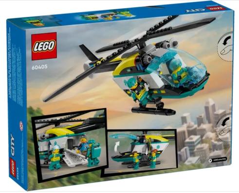 Lego City 60405 - - Emergency Rescue Helicopter - Image 1