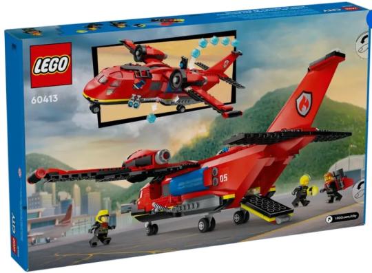 Lego City 60413 - Fire Rescue Plane - Image 1