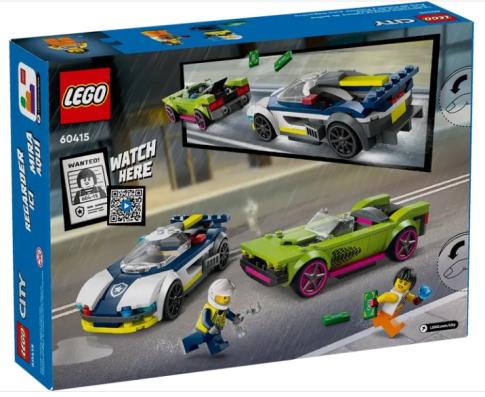 Lego CIty 60415 - Police Car And Muscle Car Chase - Image 1