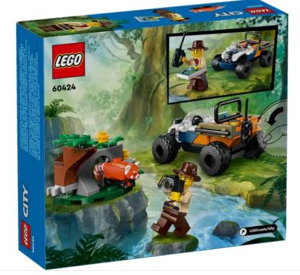 Lego City 60424 - Jungle Explorer ATV Red Panda Mission - Image 1