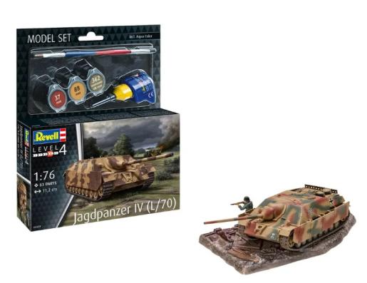 1:76 Jagdpanzer IV (L/70) Gift Set Revell Model Kit: 63359 - Image 1