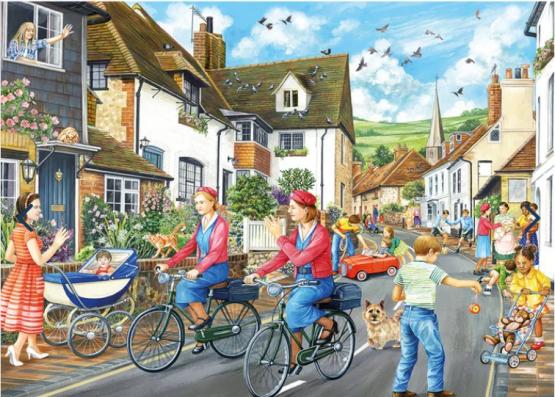 1000 Piece - Merry Midwives Gibsons Jigsaw Puzzle G6401 - Image 1