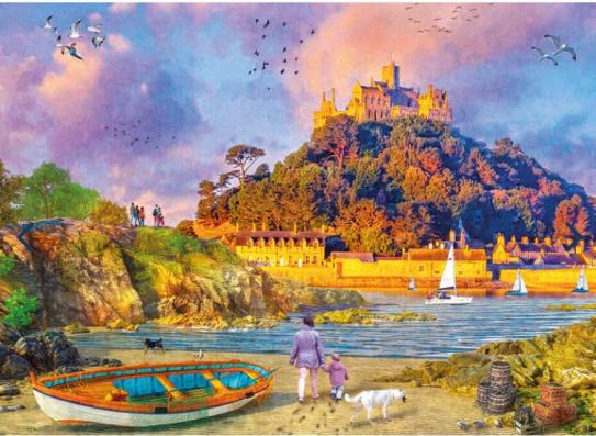 1000 Piece - St Michael's Mount Gibsons Jigsaw Puzzle G6410 - Image 1