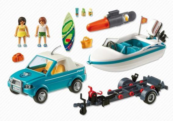 playmobil speedboat