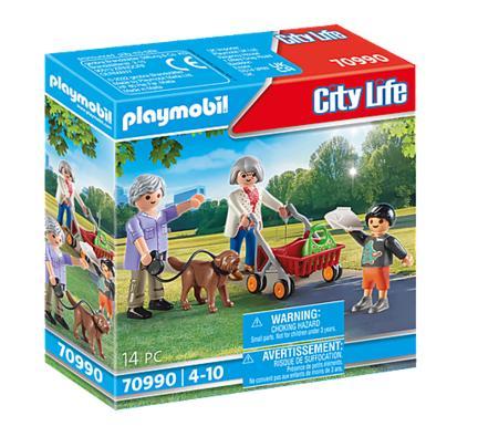 Playmobil 70990 - Grandparents With Child - Image 1