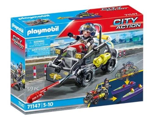 Playmobil 71147 - Tactical Unit: Multi Terrain Quad - Image 1