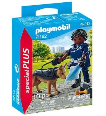 Playmobil Special Plus 71162 - Policeman With Dog - Image 1