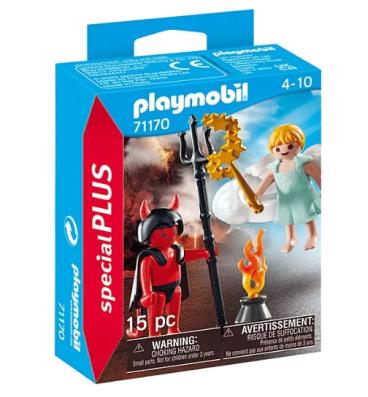 Playmobil Special Plus 71170 - Little Angel & Little Devil - Image 1