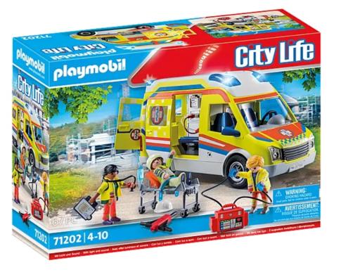 Playmobil 71202 - Ambulance With Lights - Image 1