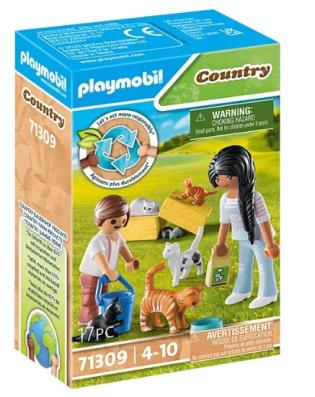 Playmobil 71309 - Cat Family - Image 1