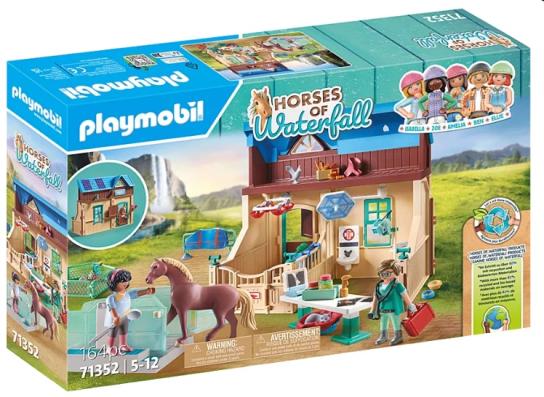 Playmobil 71352 - Horses Of Waterfell Riding & Veterinary Practice - Image 1