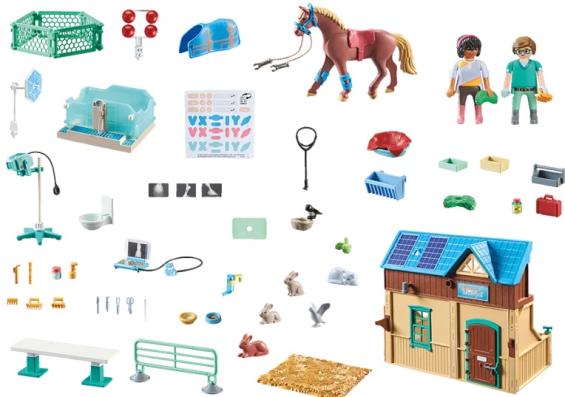 Playmobil 71352 - Horses Of Waterfell Riding & Veterinary Practice - Image 2