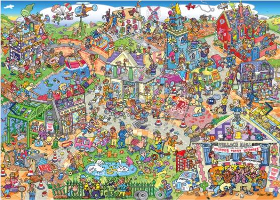 1000 Piece - Jokesaws: Midsummer Mayhem Gibsons Jigsaw Puzzle G7141 - Image 1