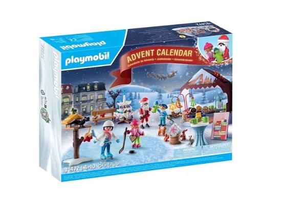 Playmobil 71472 - Trip To The Christmas Market Advent calendar - Image 1