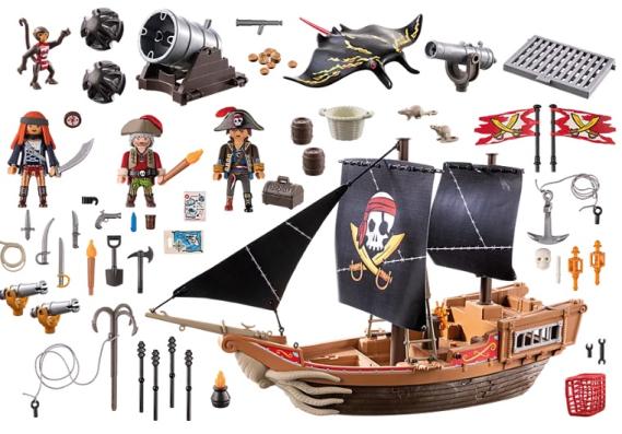 Playmobil 71530 - Large Pirate Ship - Image 2