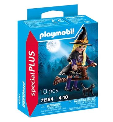 Playmobil Special Plus 71584 - Witch With Cat - Image 1