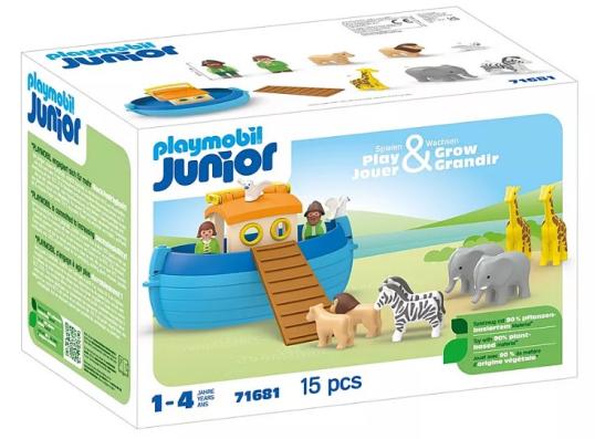 Playmobil Junior 71681 - My Take ALong Noah's Ark - Image 1