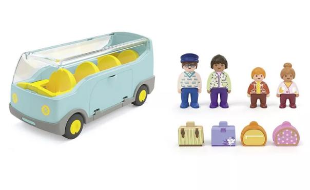 Playmobil Junior 71682 - Airport Shuttle Bus - Image 2