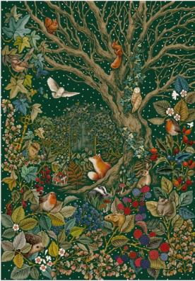 1000 Piece - The Art File: Secret Garden Gibsons Jigsaw Puzzle G7210 - Image 1