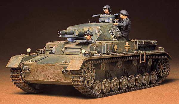 1:35 Panzer Kampfwagen IV AUSF.D Tamiya Model Kit: 35096 - Image 1