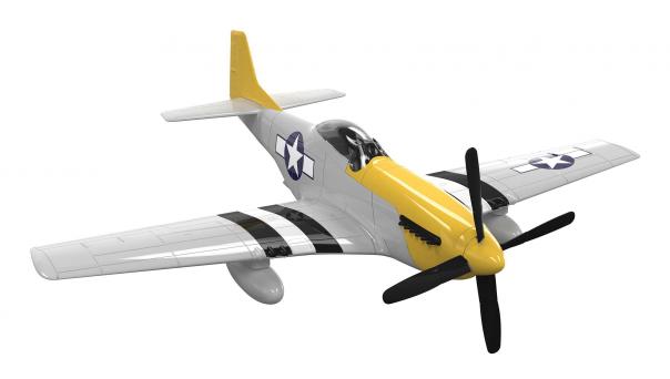 Mustang Quick Build Airfix Model Kit: J6016 - Image 1