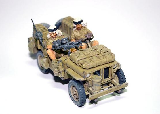 1:35 British Special Air Service Jeep Tamiya Model Kit: 35033 - Image 1