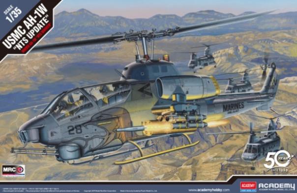 1:35  AH-1W Super Cobra "NTS Update" Academy Model Kit: 12116 - Image 1