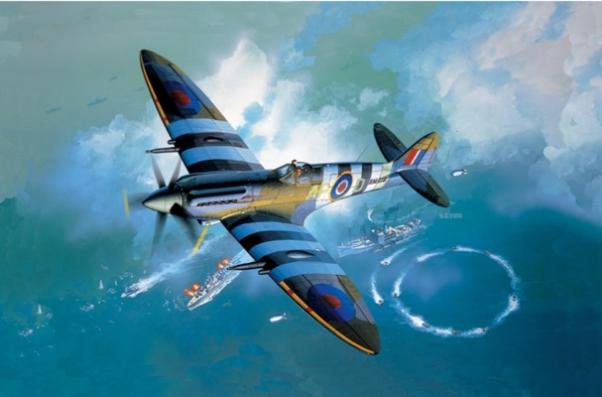 1:48 Spitfire Mk.XIVc Academy Model Kit: 12274 - Image 1