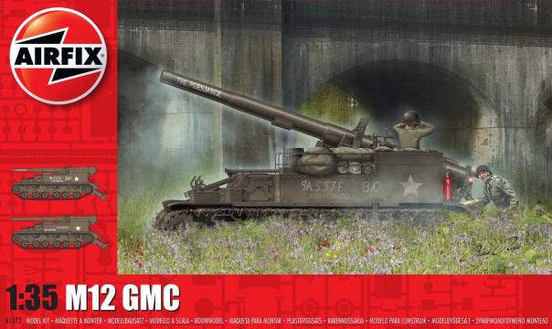 1:35 M12 GMC Airfix Model Kit: A1372 - Image 1