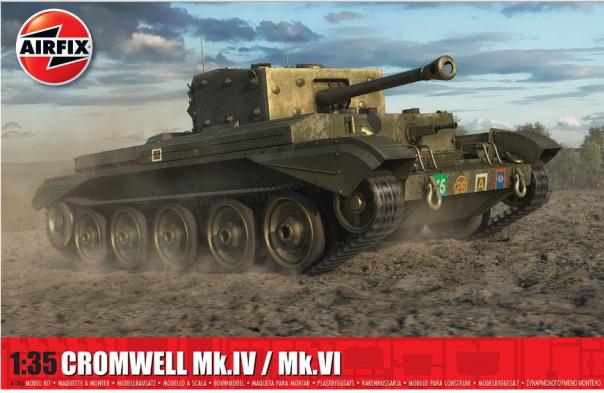 1:35 Cromwell Mk.IV/Mk.VI Airfix Model Kit: A1384 - Image 1