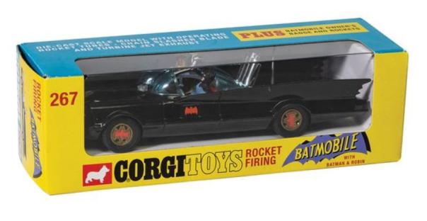 Corgi RT26701 - 1:46 1966 Batmobile With Batman & Robin Die-cast Model - Image 1