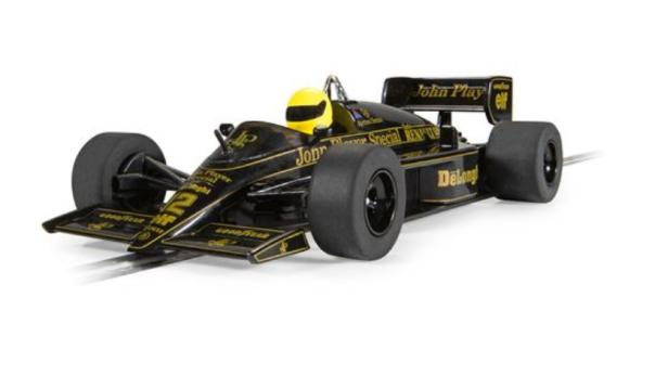 Scalextric C4529 - Lotus 98T !986 Detroit GP Ayrton SennaSlot Car - Image 1